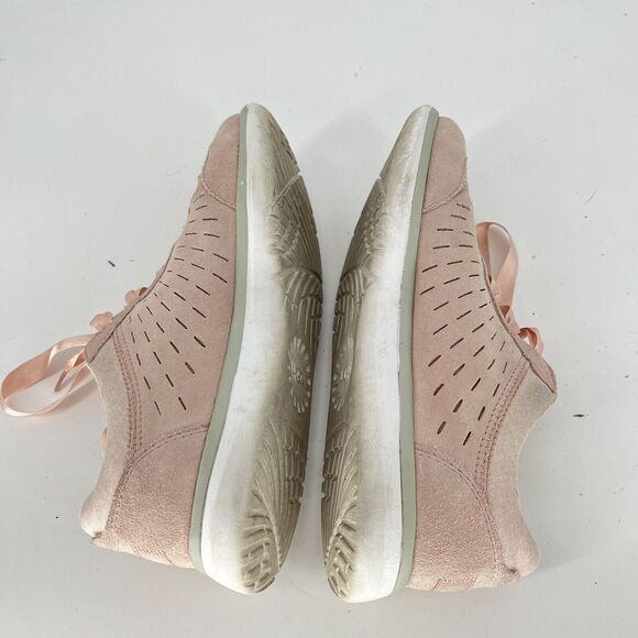 Ugg Victoria Suede Sneakers Quartz Pink Women’s Size 7 - Picture 3 of 10